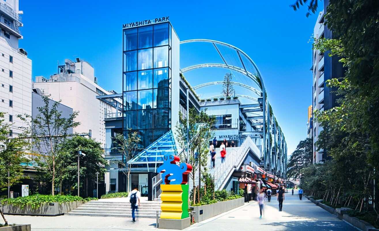 SHIBUYAKURITSU\
MIYASHITA PARK